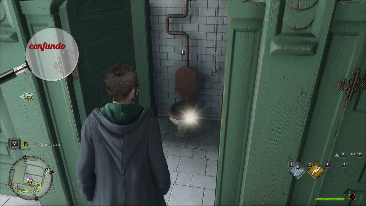 Hogwarts Legacy Confundo - highlighted