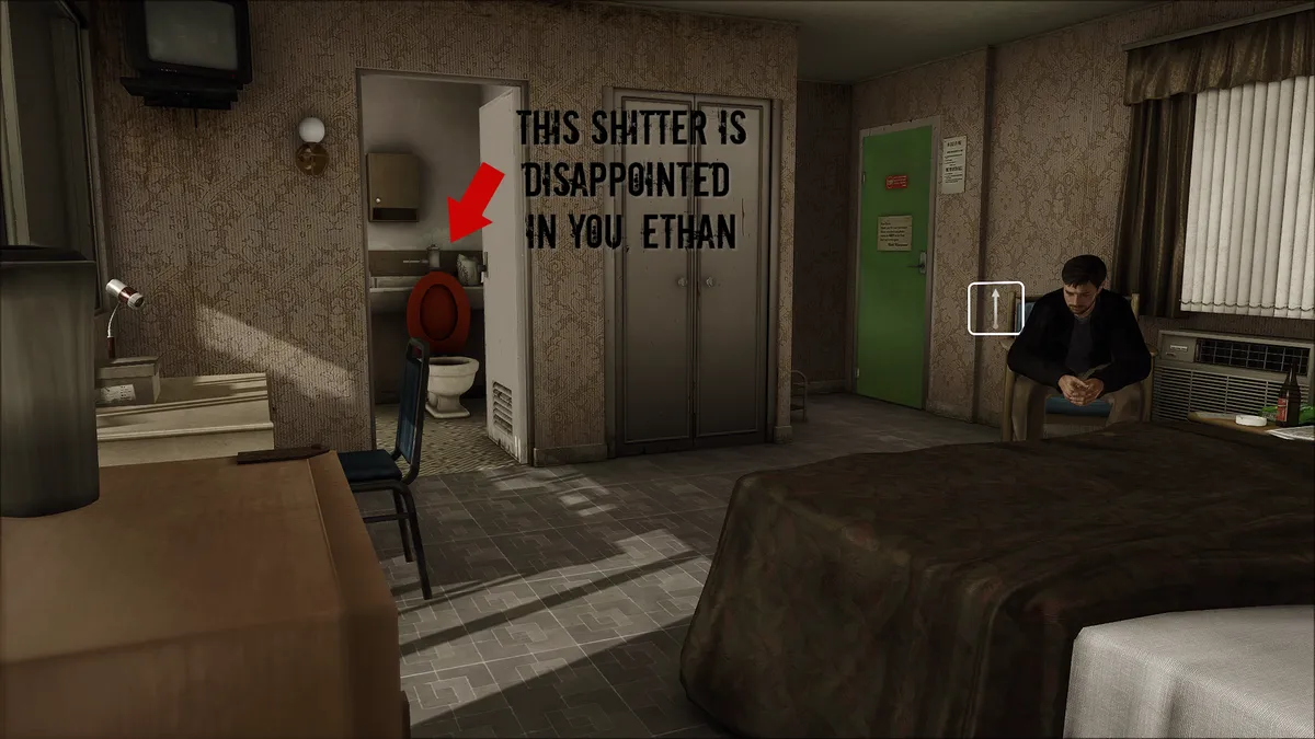 Heavy Rain Crossroad Motel - highlighted