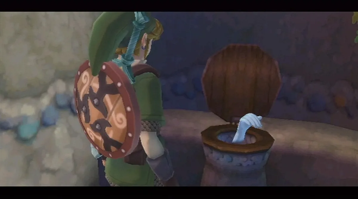Legend of Zelda Pheoni Toilet Hand