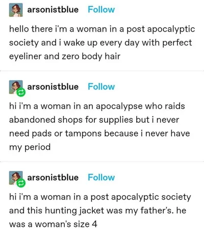 Women during the Apocalypse
