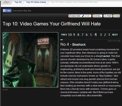 Games Your Girlfriend Will Hate