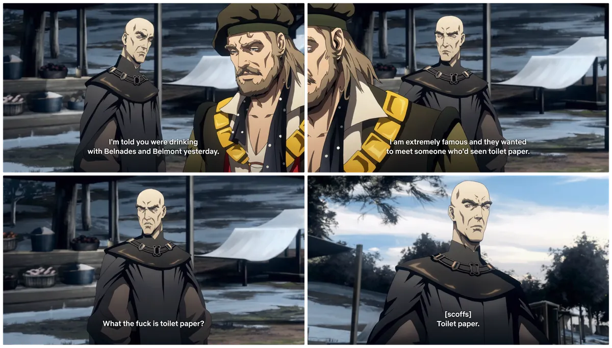 Castlevania What Is Toilet Paper