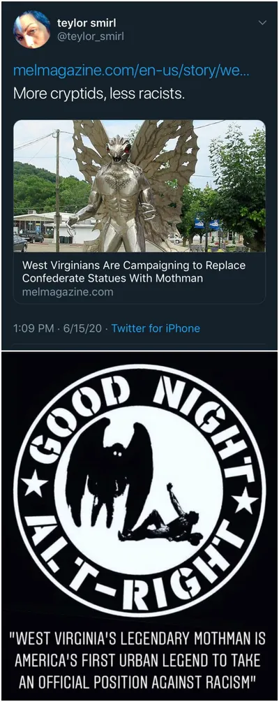 Mothman Against Racism