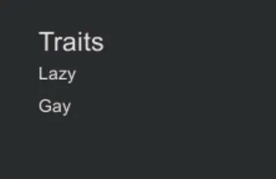 Rimworld Character Traits