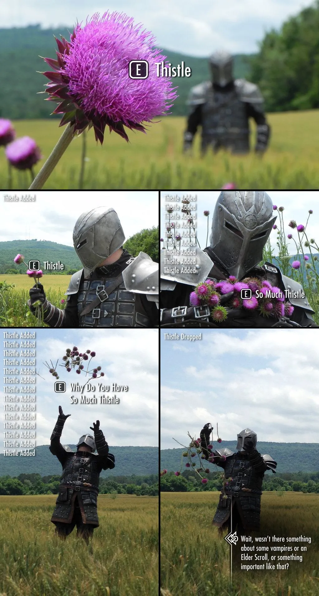 Skyrim Thistle Comic