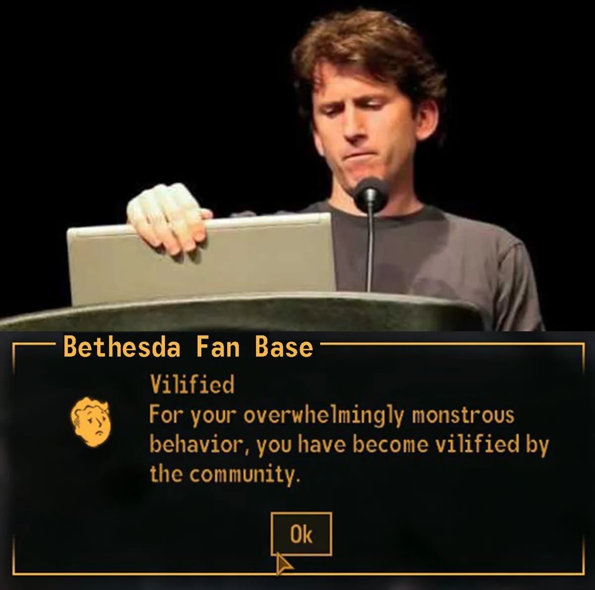Todd Howard Vilified