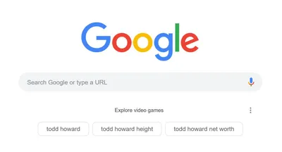 Todd Howard Google Suggestions