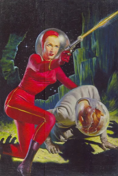 Sci-Fi Art by Walter Baumhofer