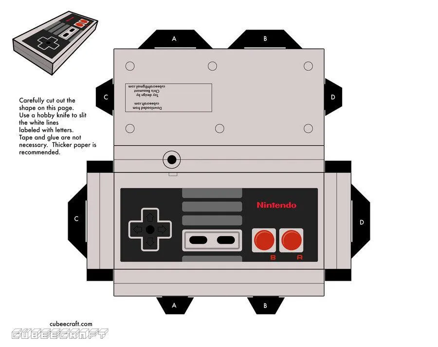 Cubeecraft Nintendo Controller