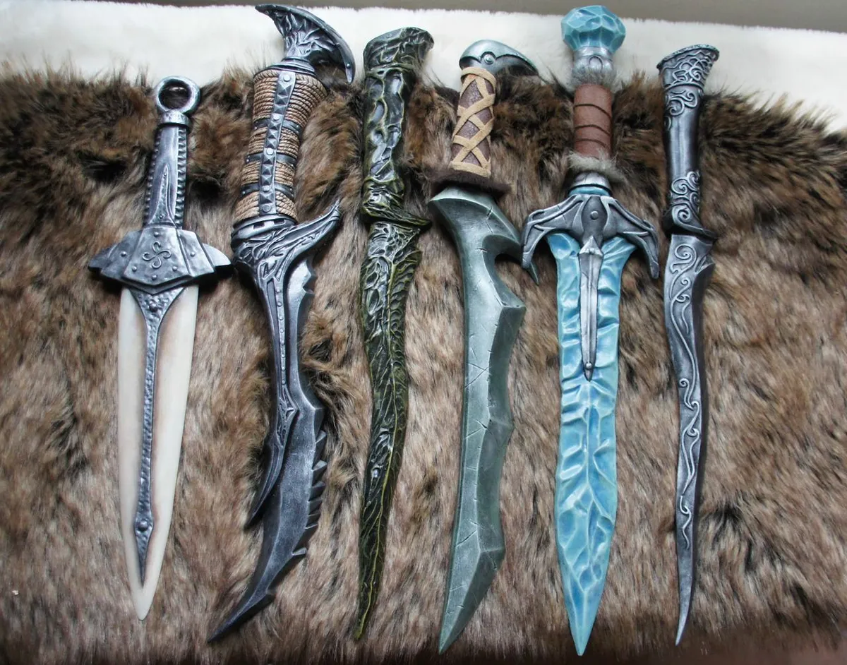 Arsynal Props Skyrim Daggers