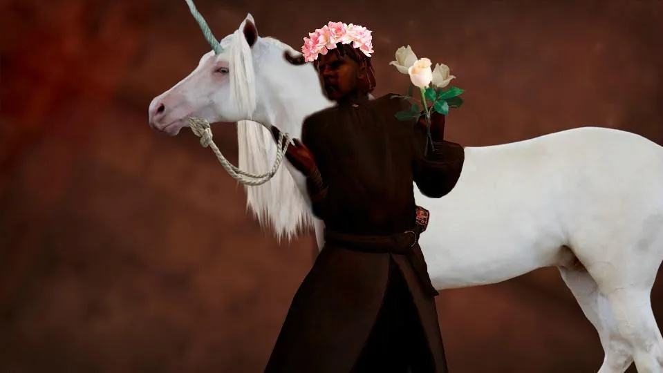 Oblivion Dremora Ragdoll - highlighted