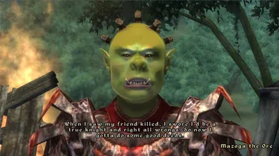 Mazoga the Orc is Brienne of Tarth