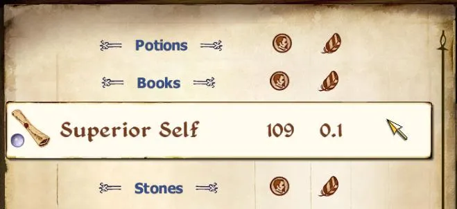 Oblivion Superior Self