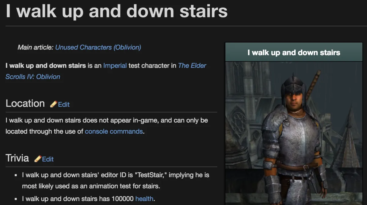 I Walk Up and Down Stairs