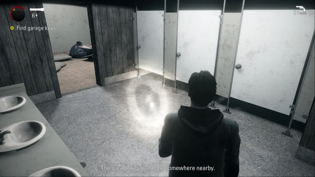 Alan Wake Lost Restroom Key