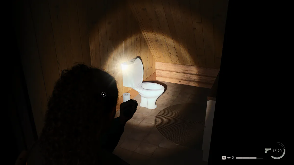 Alan Wake Cabin - highlighted