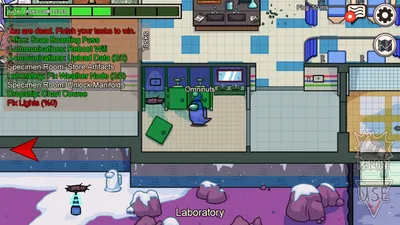 Among Us Medical Bay Shitter