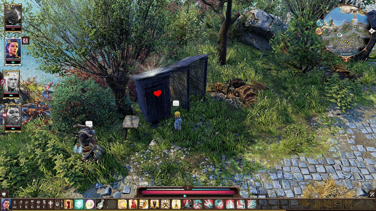 Divinity Roadside Potty - highlighted