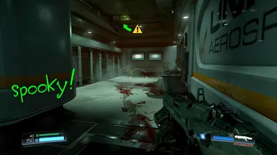 Doom Argent Energy Research Facility Shitter - highlighted