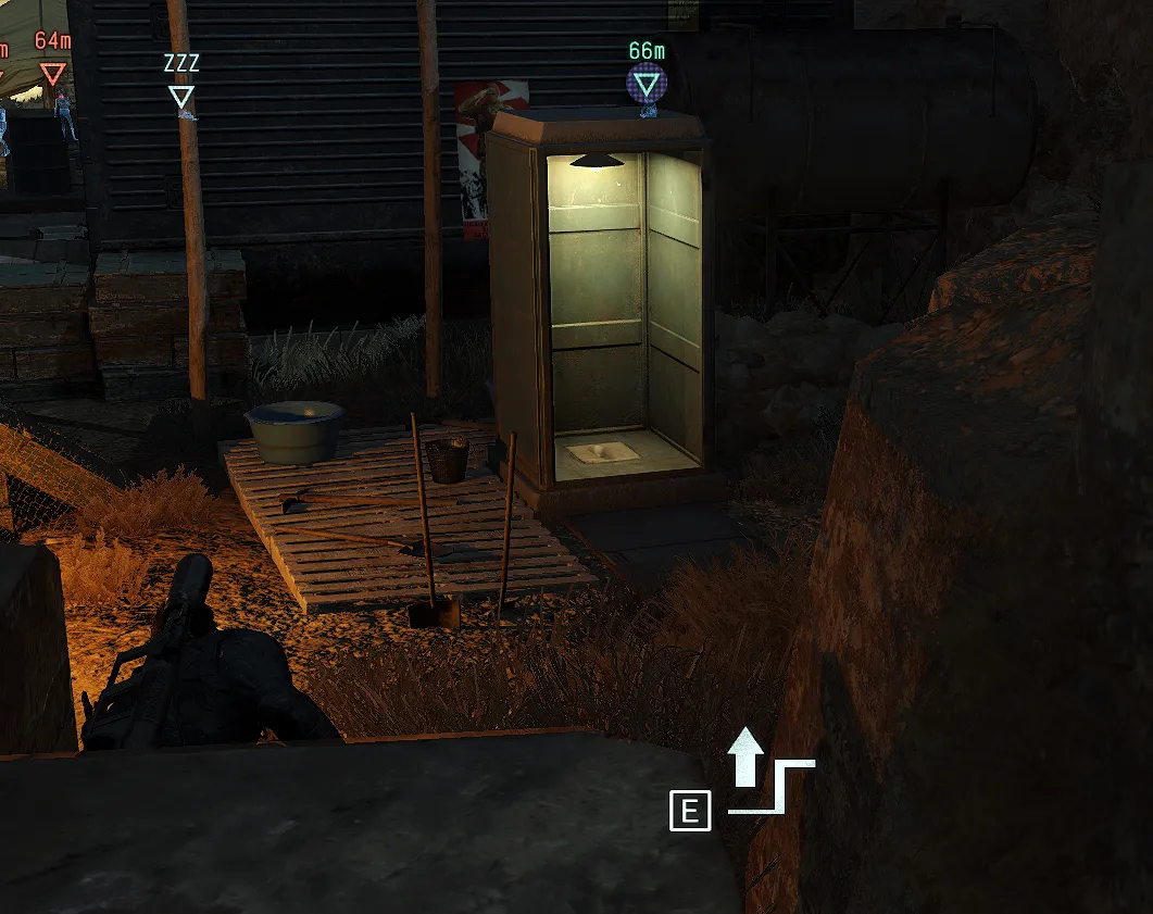 Metal Gear Potty Stall