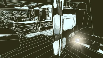 Obra Dinn Poop Deck - highlighted