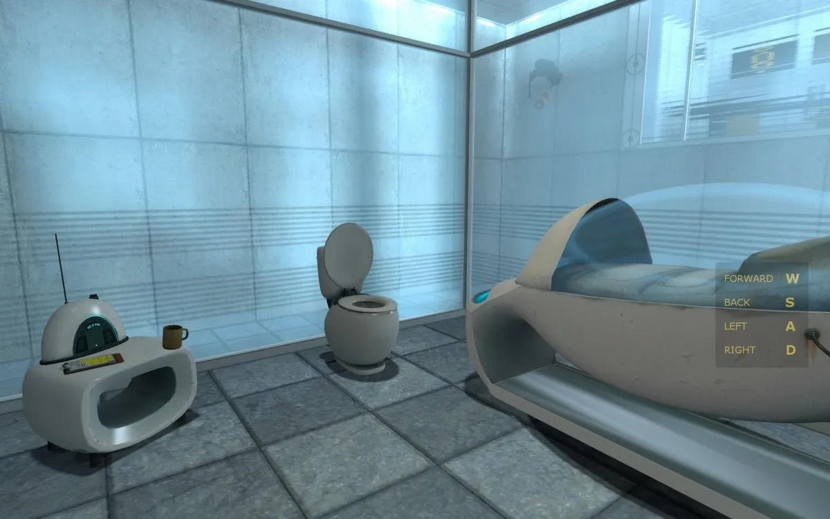 Portal Test Chamber Shitter