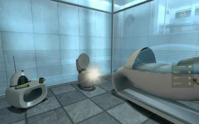 Portal Test Chamber Shitter - highlighted