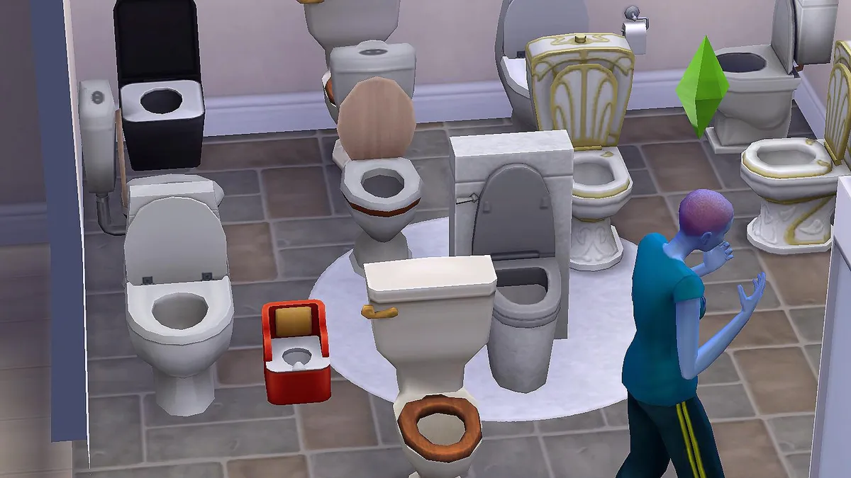 The Sims Bathroom-Inspired Moods