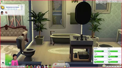 The Sims Bathroom-Inspired Moods