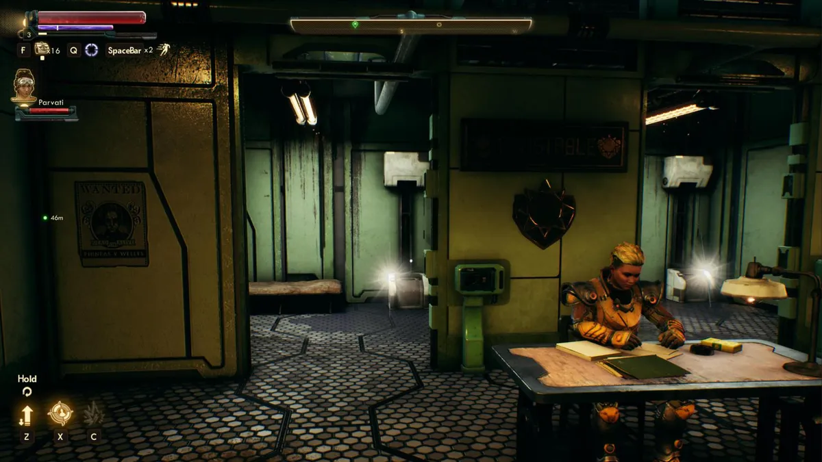 Outer Worlds Edgewater Constabulary - highlighted