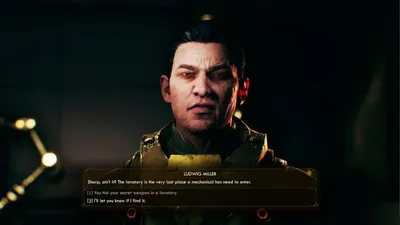 Outer Worlds Die Robot - highlighted