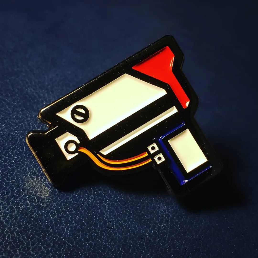 Prey Squiredby^2 Neuromod Enamel Pins