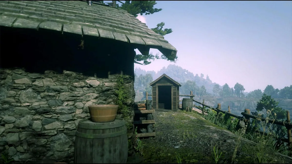 Red Dead Redemption 2 Brandywine Drop Overlook Outhouse