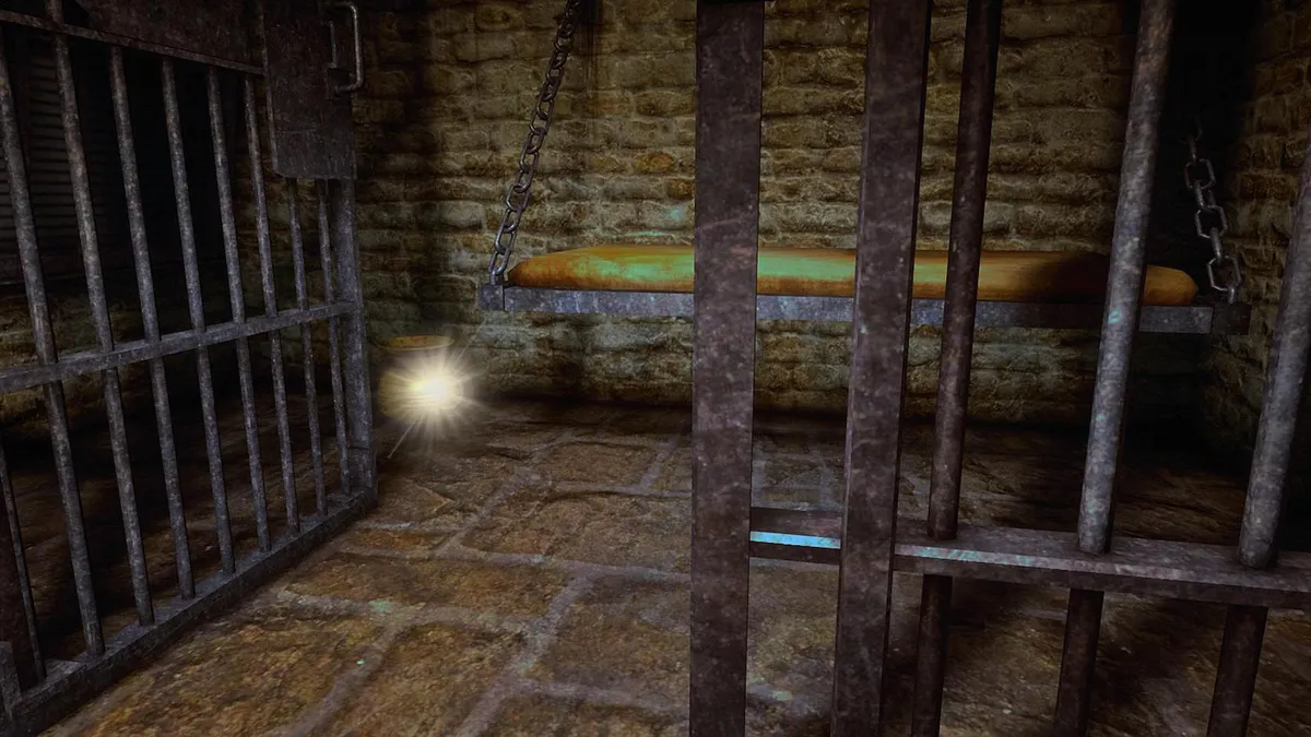 Red Dead Redemption 2 Valentine Jailhouse Prison Shitter - highlighted