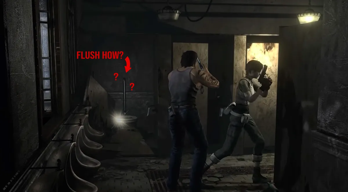 Resident Evil Zero Shits Given - highlighted