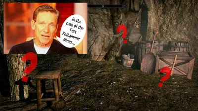 Skyrim Fort Fellhammer - highlighted