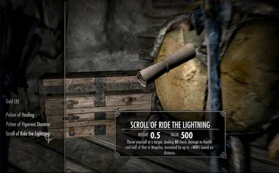Scroll of Ride the Lightning