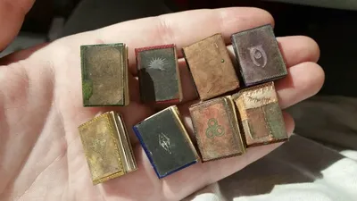 Miniature Skyrim Books