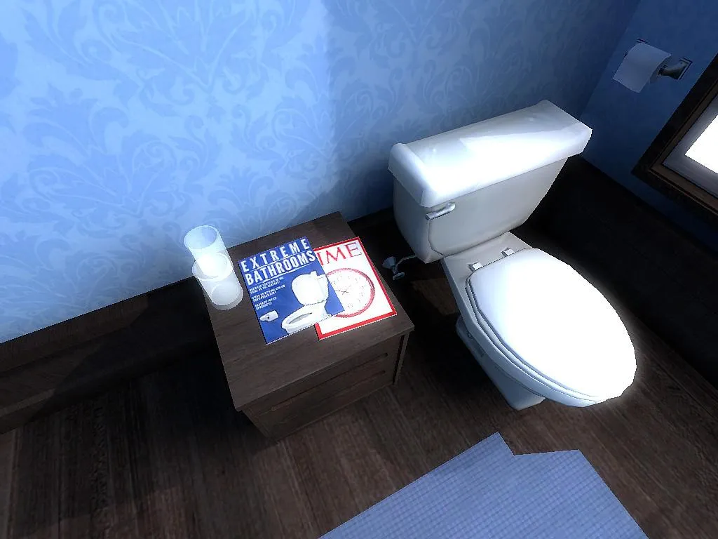 Stanley Parable Executive Bathroom