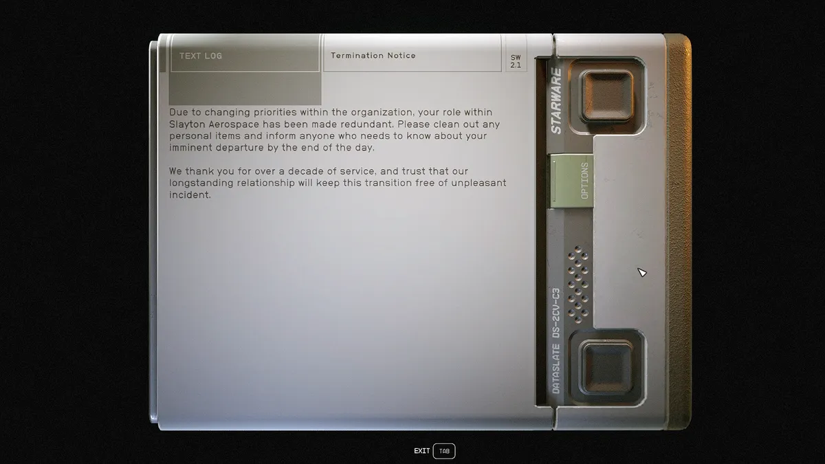 Starfield Shipping Container