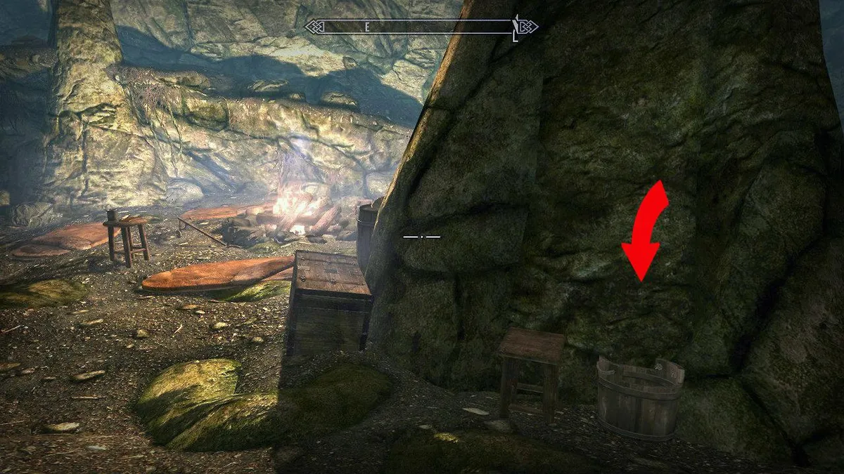 Tolvald's Cave Shitter - highlighted