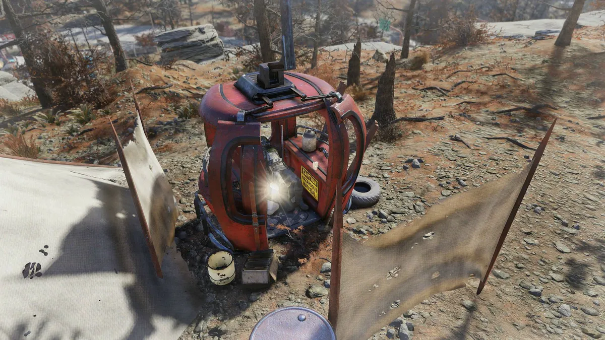 Top of the World Gondola Shitter - highlighted