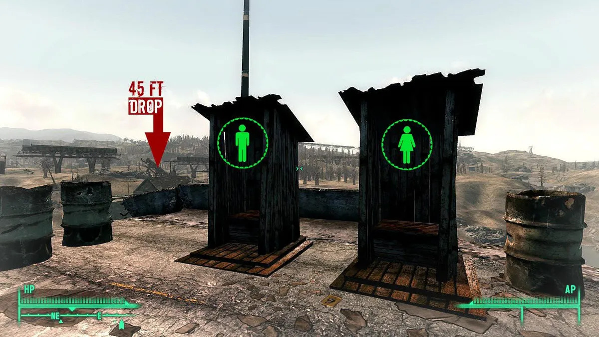 Arefu Overpass Shitters - highlighted