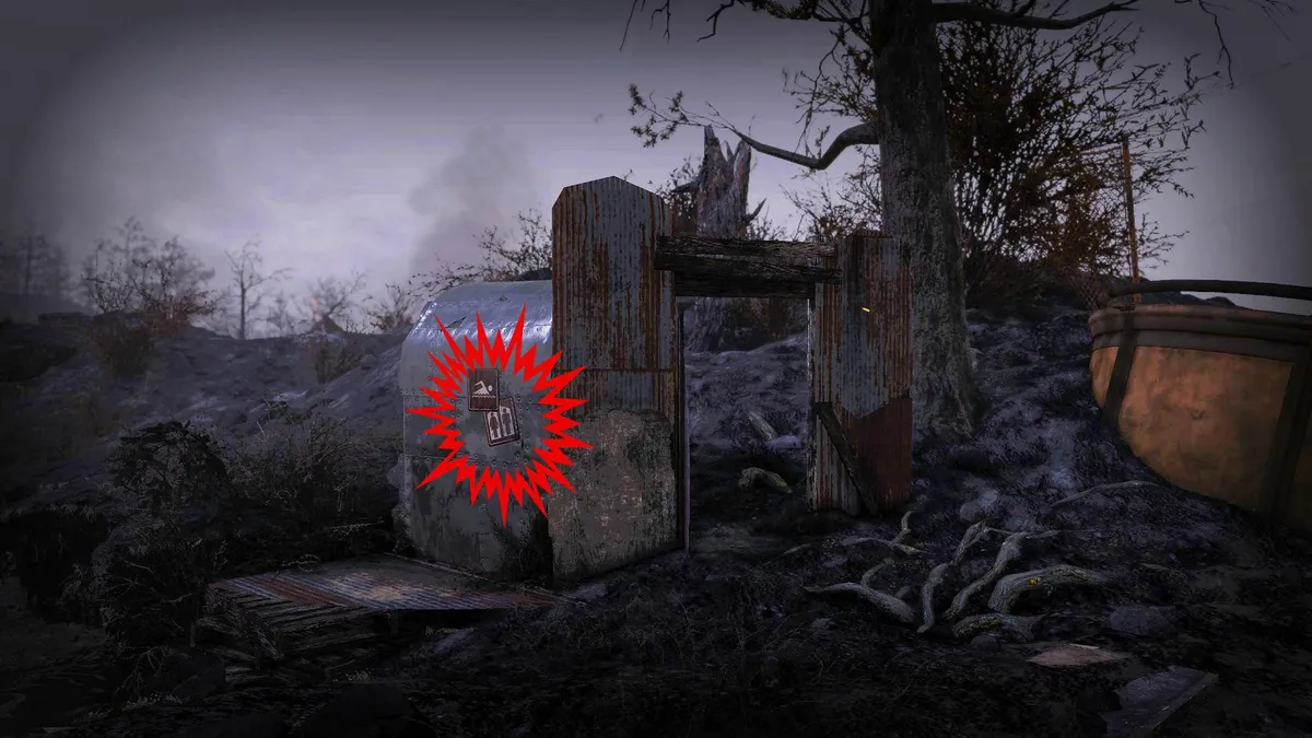 Abandoned Mineshaft 2 Shitter - highlighted