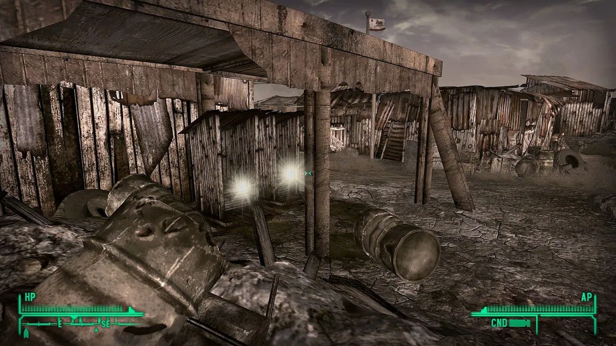 Camp Forlorn Hope Shitters - highlighted