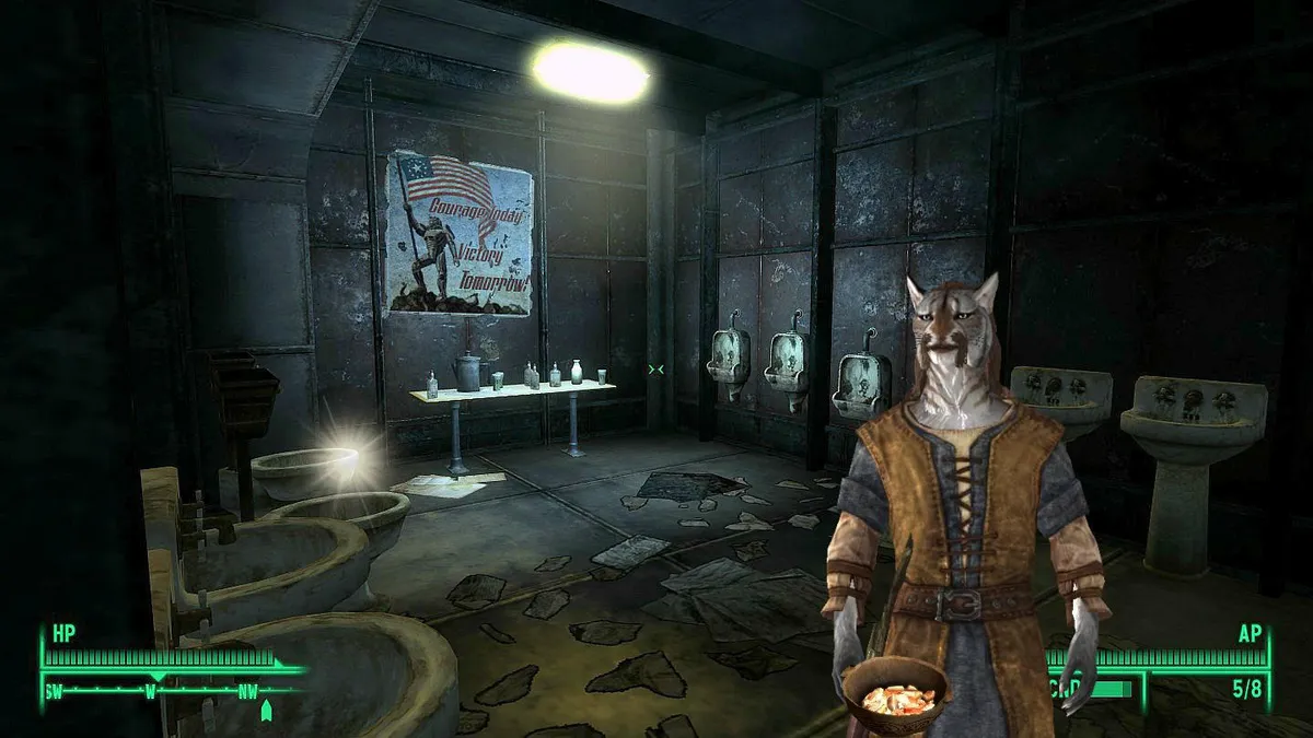 Rivet City Shitters - highlighted