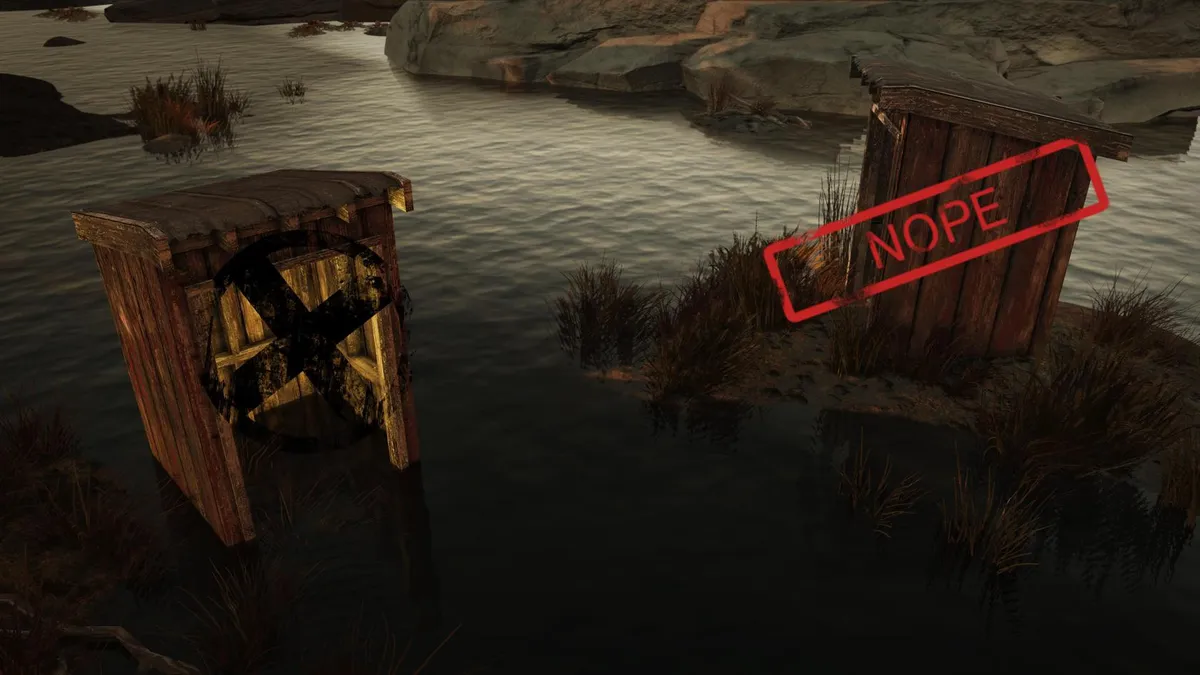 Treehouse Village Shitters - highlighted