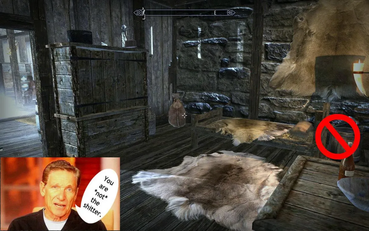 The Windhelm Butcher Shitters - highlighted