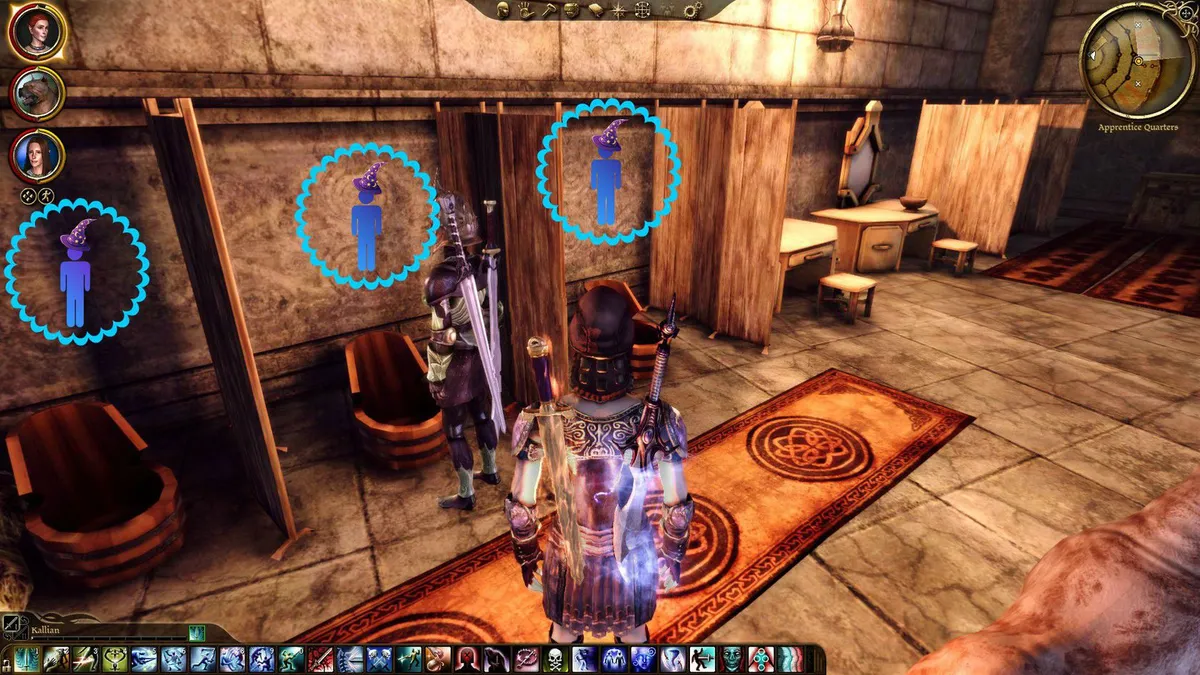 Ferelden Mage Tower - highlighted