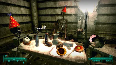 Fallout 3 Tea Party - highlighted